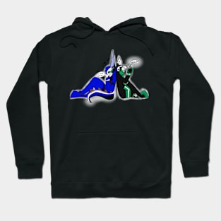 Monster and wendigo Hoodie